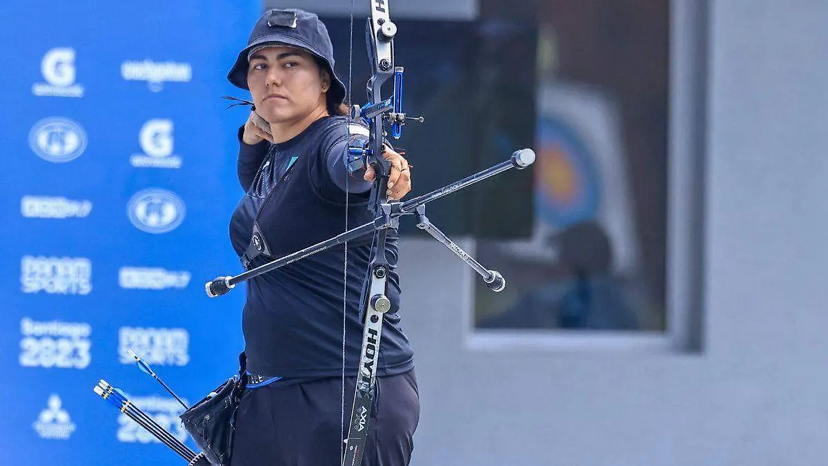 Ale Valencia se lleva el oro de tiro con arco en Santiago 2023